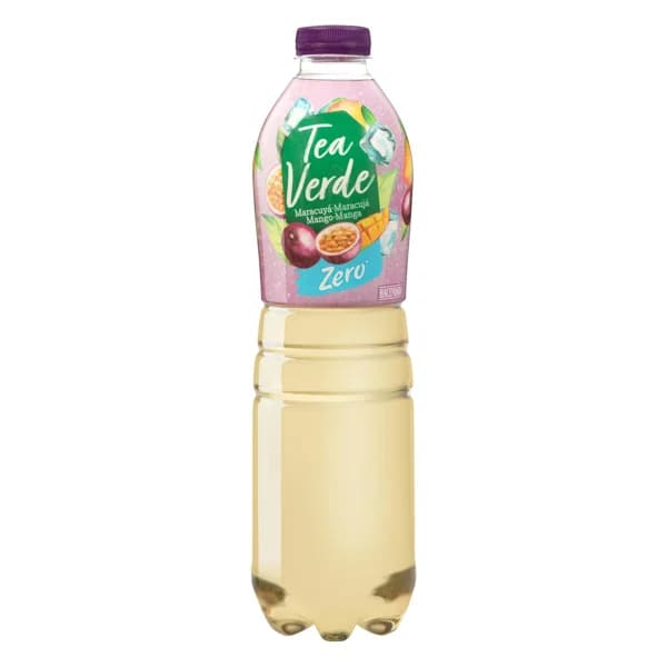 Refresco té verde sabor maracuyá y mango Hacendado zero - 1.5 l - Imagen del producto en Findit