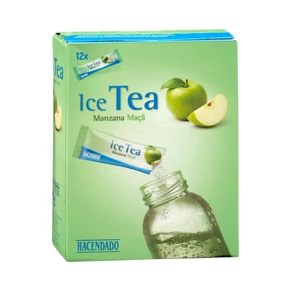 Refresco té sabor manzana Hacendado para diluir - 0.04 kg - Imagen del producto en Findit