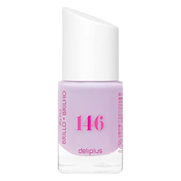 Laca de uñas alto brillo Deliplus 146 rosa pastel - 1 ud - Imagen del producto en Findit