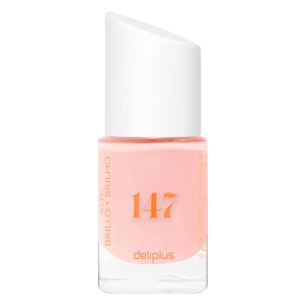 Laca de uñas alto brillo Deliplus 147 naranja claro - 1 ud - Imagen del producto en Findit