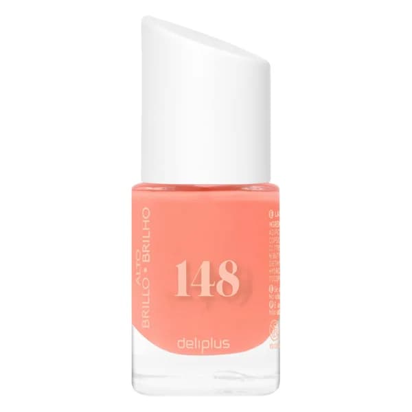 Laca de uñas alto brillo Deliplus 148 naranja medio - 1 ud - Imagen del producto en Findit