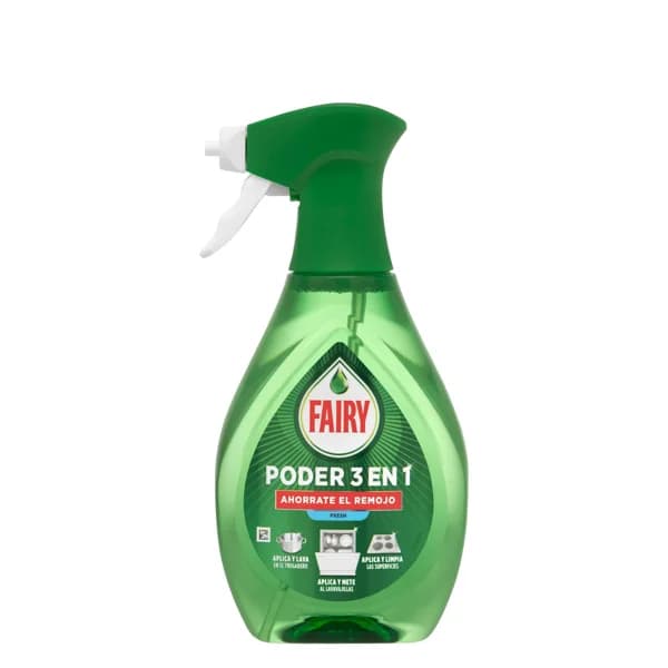 Lavavajillas Poder 3 en 1 Fairy líquido - 0.5 l - Imagen del producto en Findit