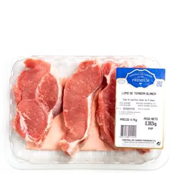 Lomo de ternera blanca bandeja (450 g aprox) - 1 kg - Imagen del producto en Findit