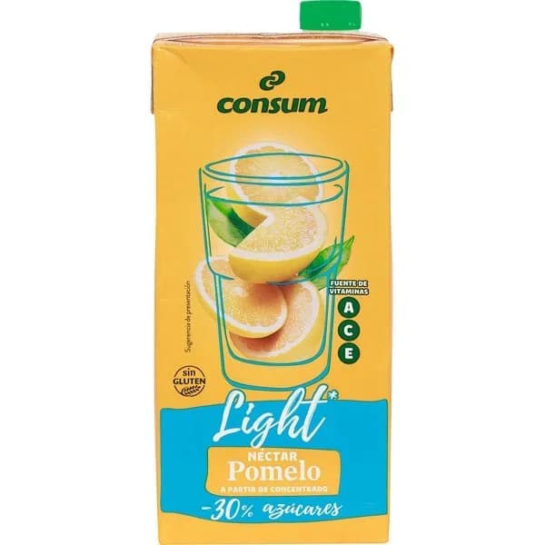 Bebida de Pomelo Sin Azúcares Añadidos - 1 l - Imagen del producto en Findit