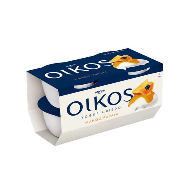 Yogur Griego Oikos Mango 4UD - 0.44 kg - Imagen del producto en Findit
