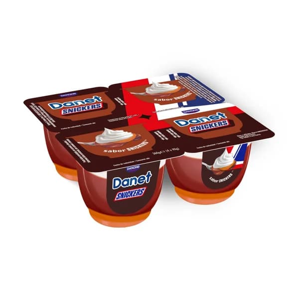 Postre Danet Snickers 4UD - 0.36 kg - Imagen del producto en Findit