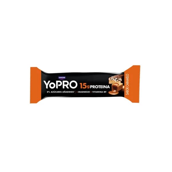Barrita de Cereales Yopro Caramelo 45G - 0.05 kg - Imagen del producto en Findit