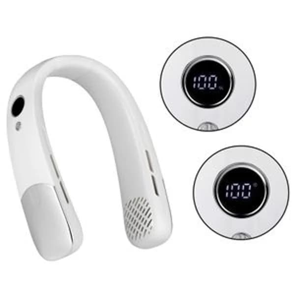 Ventilador de Cuello con Pantalla - 1 ud - Imagen del producto en Findit