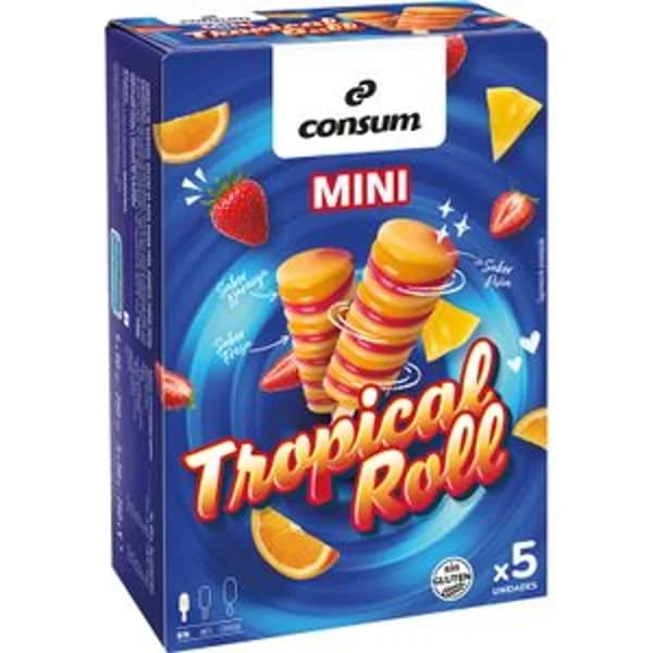 Polo Hielo Mini Tropical 5 Unidades - 0.23 kg - Imagen del producto en Findit
