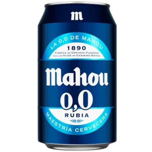 Cerveza 0,0 Rubia Lata - 0.26 l - Imagen del producto en Findit