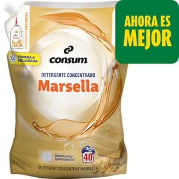 Detergente Líquido Marsella Rellenable - 42.71 ud - Imagen del producto en Findit