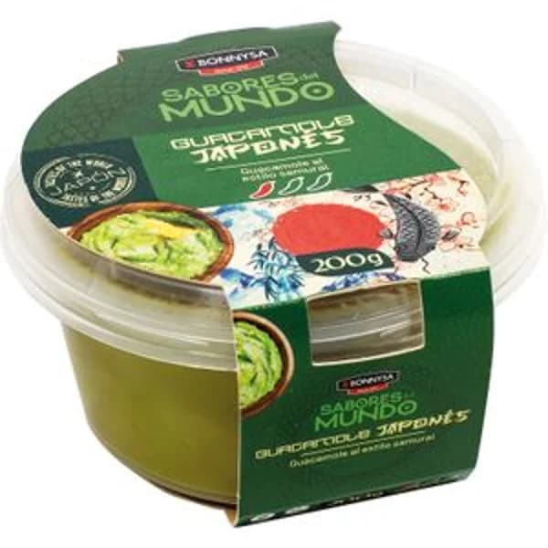 Guacamole Japonés Tarrina - 0.2 kg - Imagen del producto en Findit
