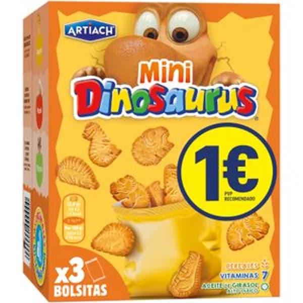 Mini Galletas Dinosaurus - 0.09 kg - Imagen del producto en Findit