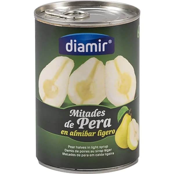 Peras en Almibar Mitades Ligero - 0.24 kg - Imagen del producto en Findit