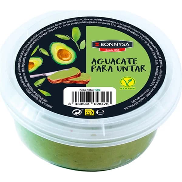 Aguacate Para Untar 150G - 0.15 kg - Imagen del producto en Findit