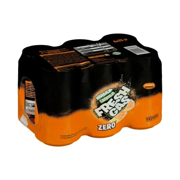 Refresco de naranja Hacendado zero fresh gas - 1.98 l - Imagen del producto en Findit
