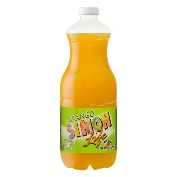 Refresco de mango Simon Life sin gas - 1.5 l - Imagen del producto en Findit