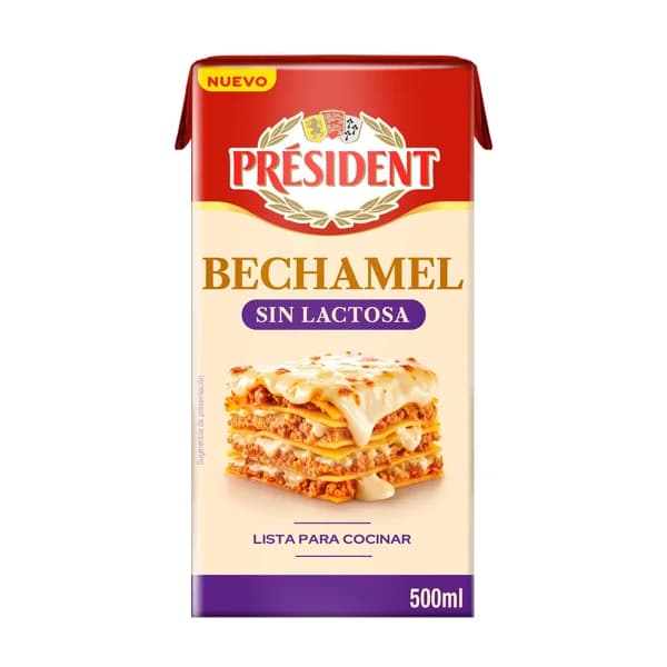 Bechamel sin Lactosa 500ML - 0.5 l - Imagen del producto en Findit