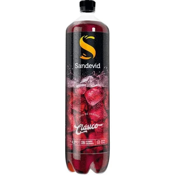 Tinto de Verano Clásico Botella Pet - 1.5 l - Imagen del producto en Findit