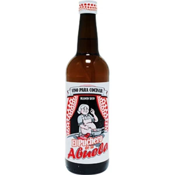 Vino para Cocinar Blanco Seco Botella - 0.75 l - Imagen del producto en Findit