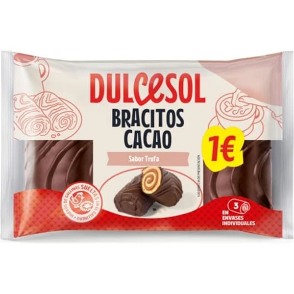 Bracitos Trufa Chocolate - 0.11 kg - Imagen del producto en Findit