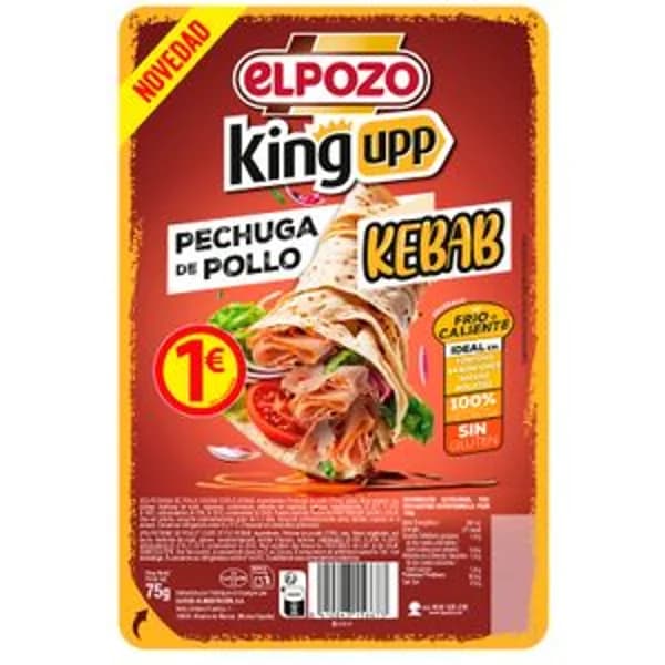 Pechuga de Pollo Kebab - 0.08 kg - Imagen del producto en Findit