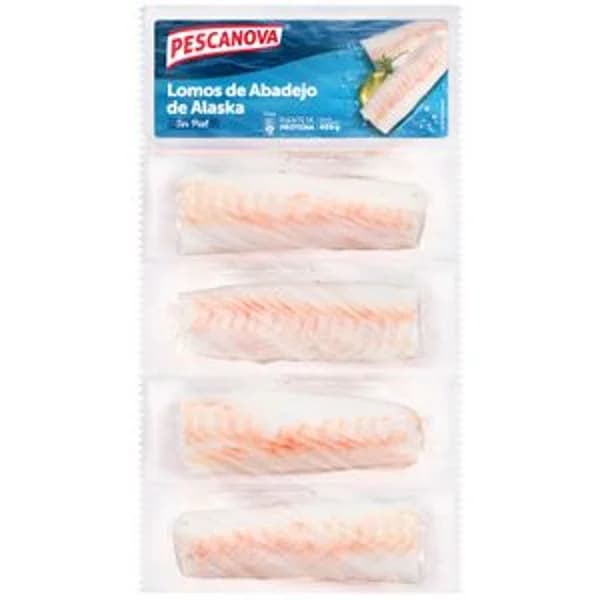 Lomos Abadejo Alaska Sin Piel - 0.33 kg - Imagen del producto en Findit