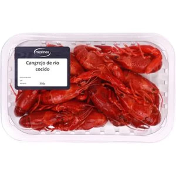 Cangrejo de Rio Cocido Bandeja - 0.35 kg - Imagen del producto en Findit