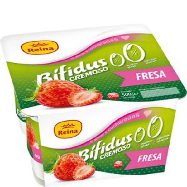 Yogur bifidus cremoso sabor fresa 4x125 g - 0.47 kg - Imagen del producto en Findit