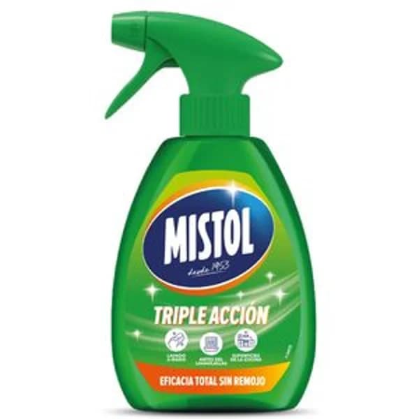 Lavavajillas triple acción spray 500ml - 0.38 l - Imagen del producto en Findit