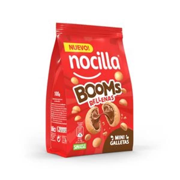 Mini galleta rellena booms 100g - 0.1 kg - Imagen del producto en Findit