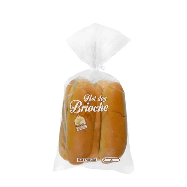 Pan hot dog Brioche Hacendado - 0.25 kg - Imagen del producto en Findit