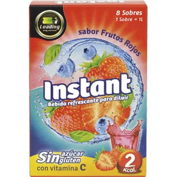 Refresco Fr. Rojos Instantáneo Sin Azúcar - 7.96 l - Imagen del producto en Findit