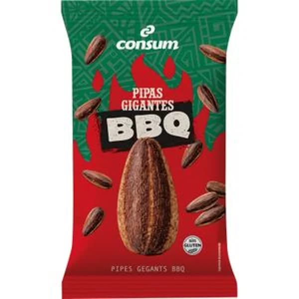 Pipas Gigantes BBQ Bolsa - 0.2 kg - Imagen del producto en Findit