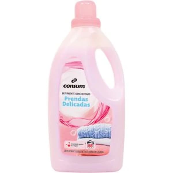 Detergente Líquido Prendas Delicadas - 62.5 ud - Imagen del producto en Findit