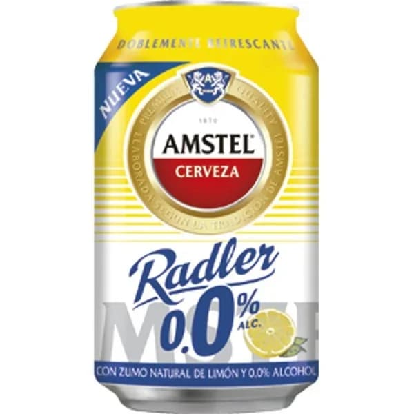 Cerveza con Limón Radler 0,0 Lata 330ML - 0.33 l - Imagen del producto en Findit