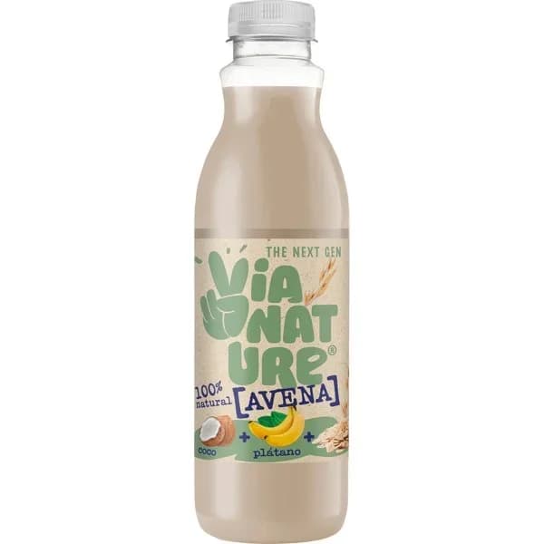 Bebida de zumo de frutas y avena Via Nature botella 75 cl. - 0.75 l - Imagen del producto en Findit