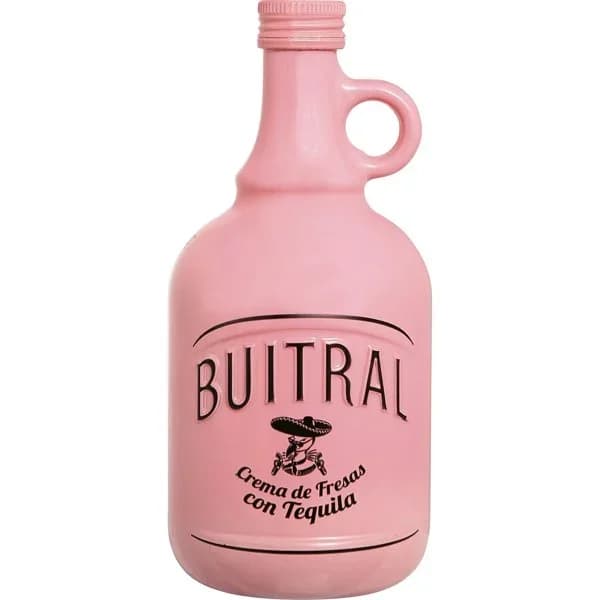 Crema de Fresas Tequila Botella - 0.7 l - Imagen del producto en Findit