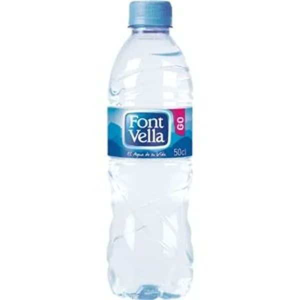 Agua Mineral Natural Tapón Rosca - 0.5 l - Imagen del producto en Findit