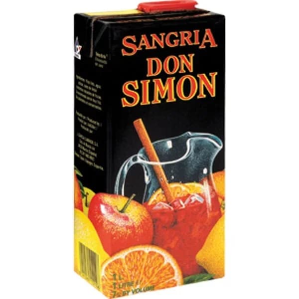 Sangría DON SIMON, brik 1 litro - 1 l - Imagen del producto en Findit