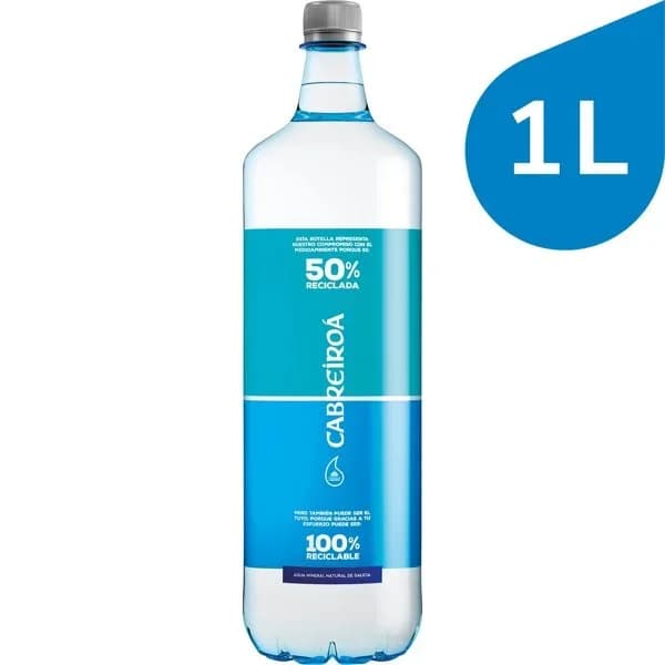 Agua mineral Cabreiroá 1 l. - 1 l - Imagen del producto en Findit