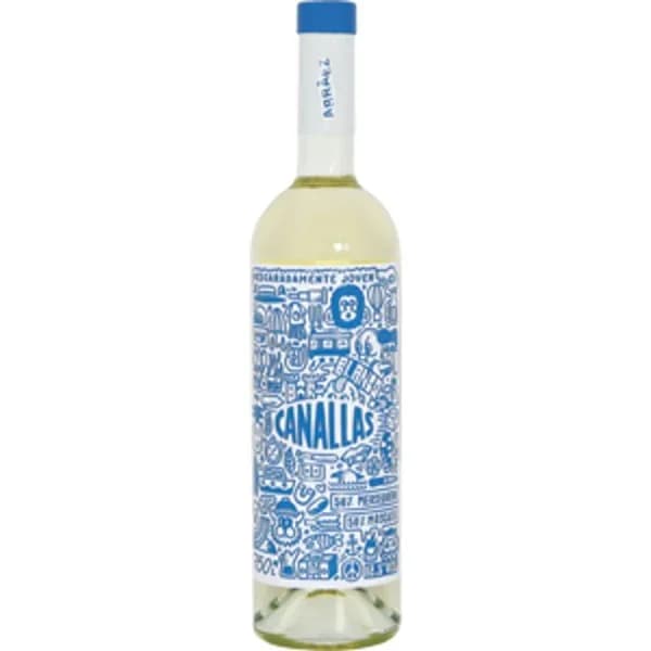 Vino Blanco Canallas D.O.Valencia - 0.67 l - Imagen del producto en Findit