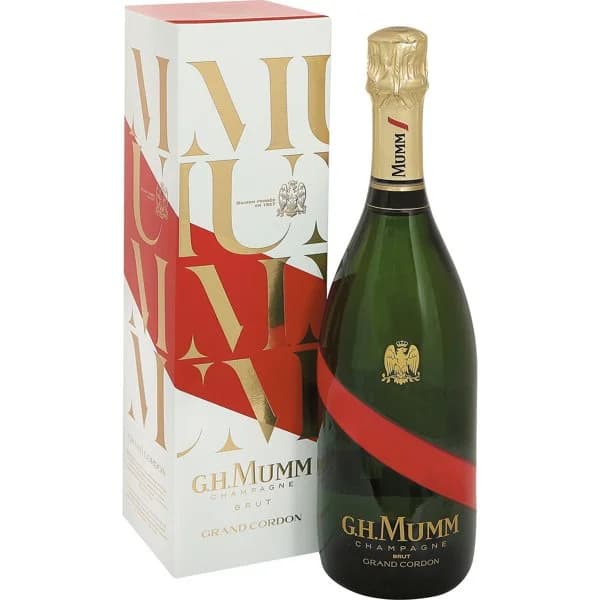 Champagne Gran Cordon MUMM, botella 75 cl - 1 ud - Imagen del producto en Findit