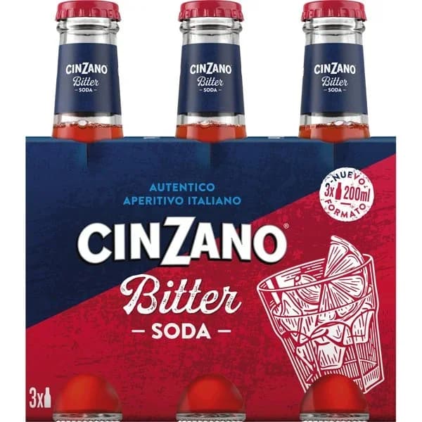 Bitter con Alcohol Soda Pack de 3 - 0.6 l - Imagen del producto en Findit