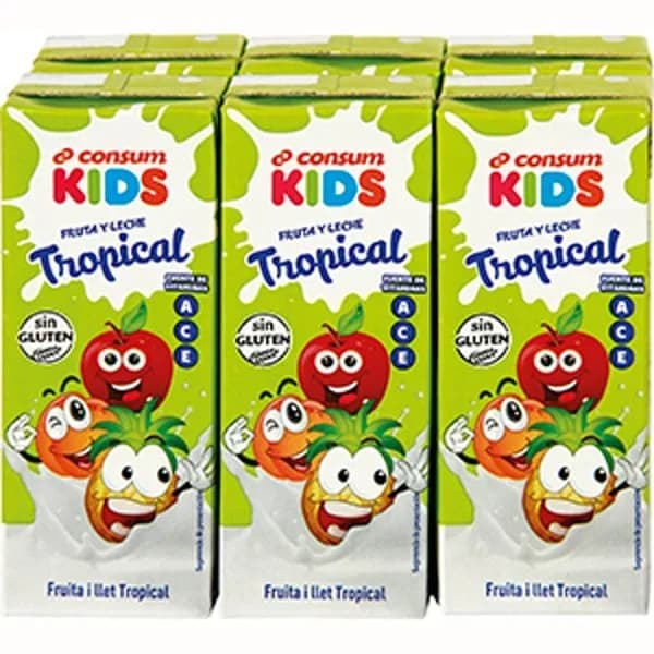 Zumo+Leche Tropical - 1.2 ud - Imagen del producto en Findit