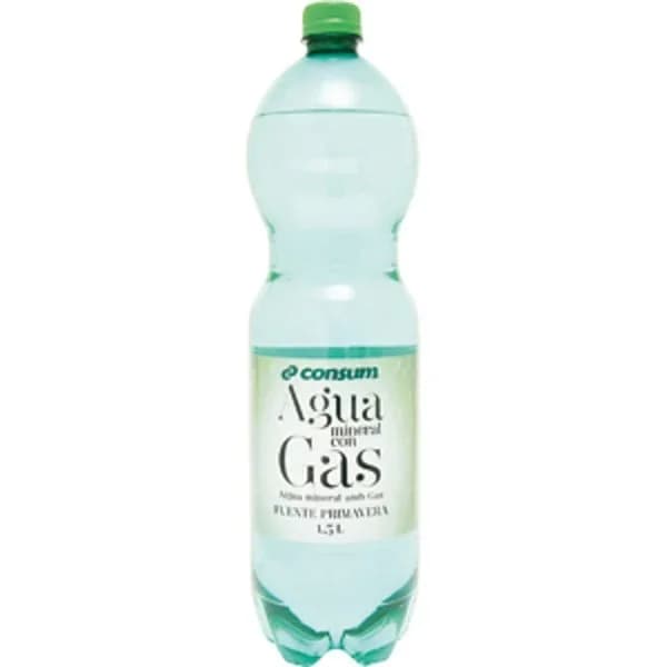 Agua Mineral con Gas Botella - 1.5 l - Imagen del producto en Findit
