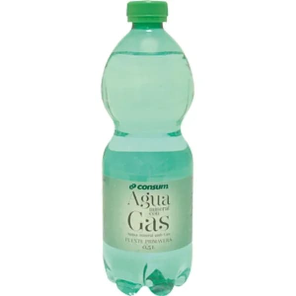 Agua Mineral con Gas Botella - 0.5 l - Imagen del producto en Findit