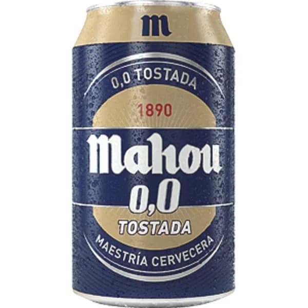 Cerveza Tostada 0,0 Lata 330ML - 0.33 l - Imagen del producto en Findit