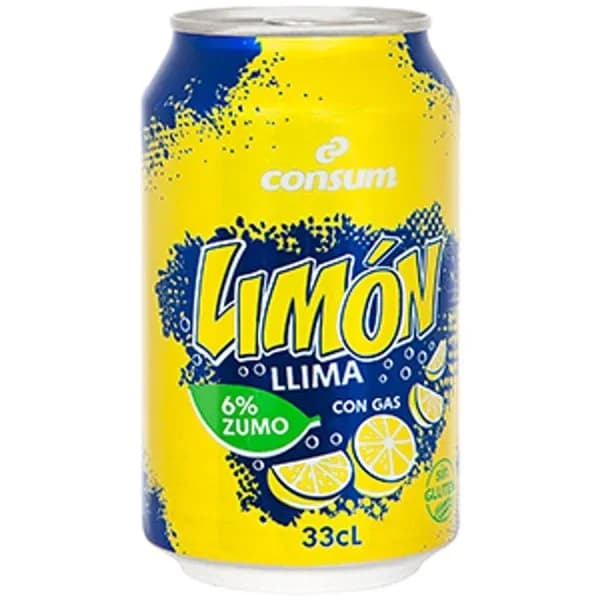 Refresco Limón Lata - 0.33 l - Imagen del producto en Findit