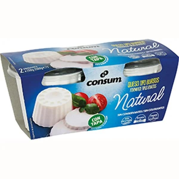 Queso Fresco Pack de 2 Unidades - 0.5 ud - Imagen del producto en Findit